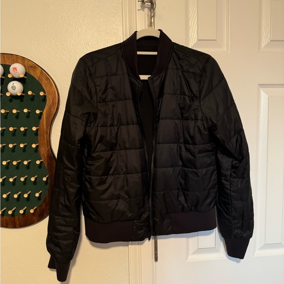 LULULEMON SIZE 10 Reversible Bomber jacket - Picture 1 of 2